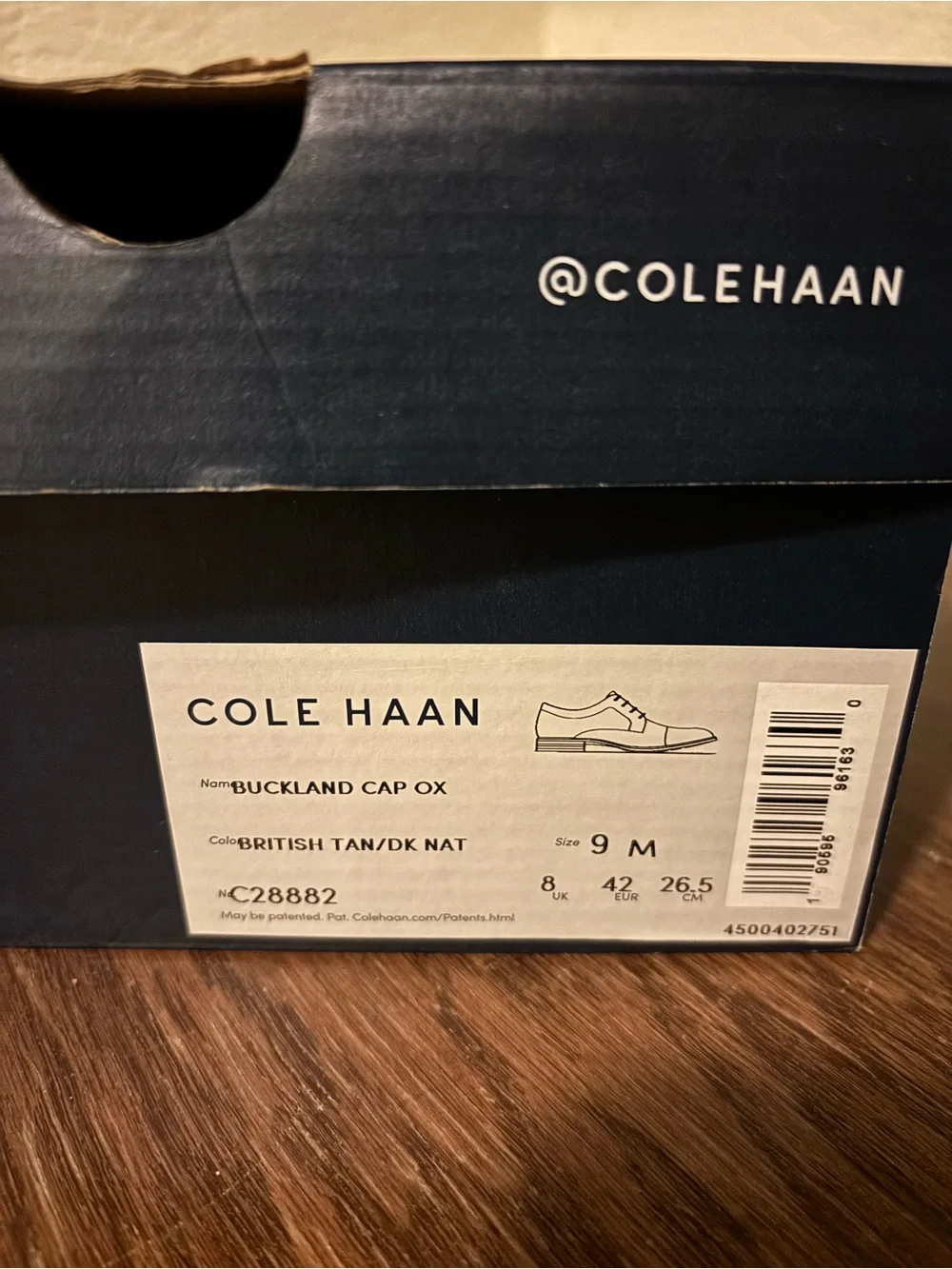 Cole Haan leather uppers